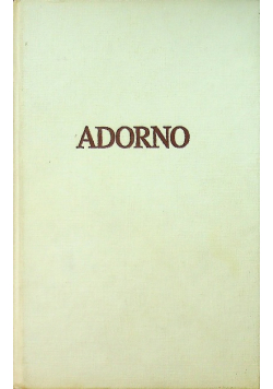 Adorno teoria estetyczna