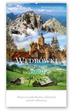 Kalendarz 2019 Reklamowy Wędrówki po Polsce RW2