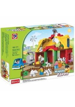 Klocki Farma 65 elementów