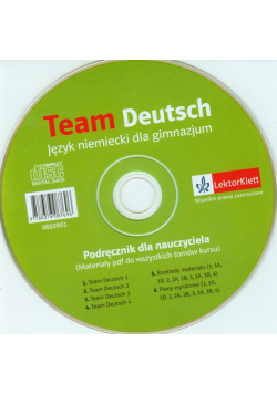 Team Deutsch Podręcznik dla nauczyciela CD