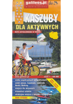 Kaszuby dla aktywnych mapa 1:100 000