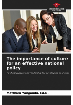 The importance of culture for an effective national policy