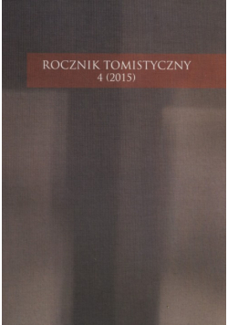Rocznik Tomistyczny 4/2015