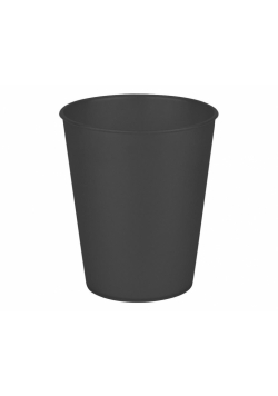 Kubek wielokrotnego użytku czarny 250ml