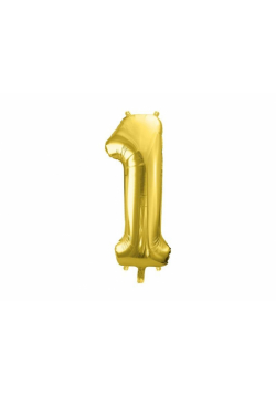 Balon foliowy 1 jasny złoty 72cm