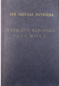 Wyprawa kijowska 1920 roku 1937 r.