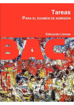 Tareas para el examen de admisión