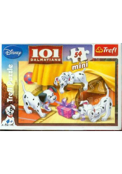 Puzzle mini 54 101 Dalmatyńczyków prezent