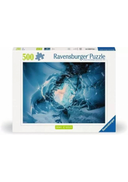 Puzzle 500 Wewnątrz lodowca