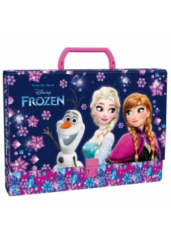 Teczka twarda z rączką Kraina Lodu Elsa&Anna