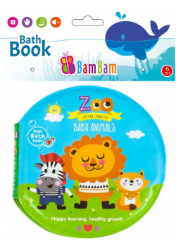 Książeczka do kąpieli Zoo bambam 432478