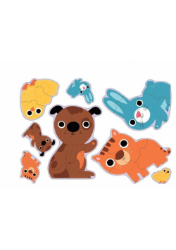 Primo Puzzle Postacie zwierzątka