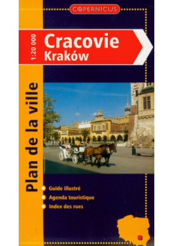Kraków plan miasta wersja francuska