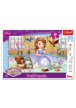 Puzzle ramkowe 15 Podwieczorek u Zosi TREFL
