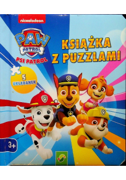 Psi patrol książka z puzzlami