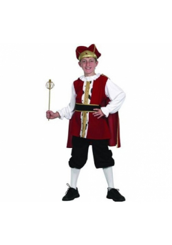 Strój dla dzieci Król lux 120/130 cm