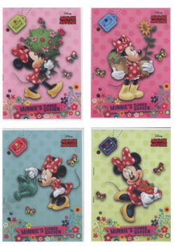 Wkład do segregatora A6 Minnie 10 sztuk mix