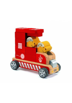 Drewniany składany samochód Bombero
