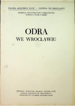 Odra we Wrocławiu