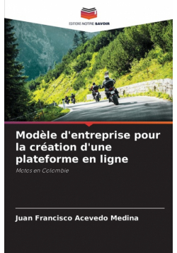 Modèle d'entreprise pour la création d'une plateforme en ligne