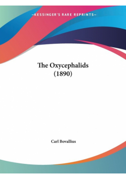 The Oxycephalids (1890)