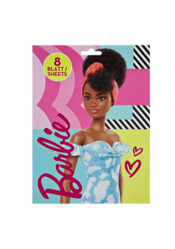 Zestaw naklejek Barbie ok. 340szt