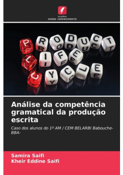 Análise da competência gramatical da produção escrita