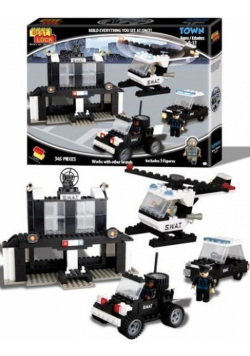 Klocki Best Lock Town Zestaw S.W.A.T. 345 elementów
