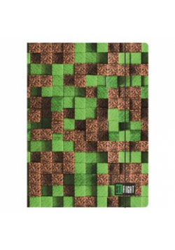 Paczka Teczka A4 z gumką Pixel Cubes 10 szt.