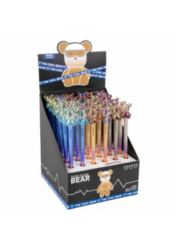 Długopis żelowy Rainbow Cool bear (36szt)