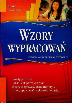 Wzory wypracowań porady jak pisać