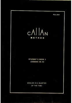 Callan method students book Tom 3