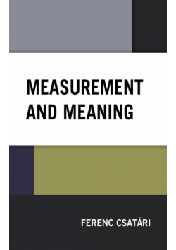 Measurement and Meaning