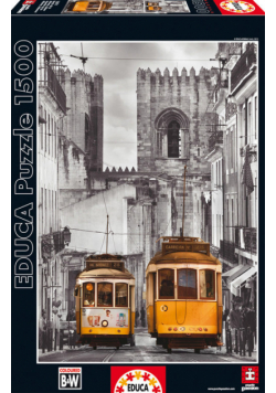 Puzzle Dzielnica Alfama Lizbona 1500