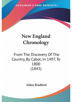 New England Chronology
