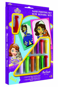 Zestaw do malowania piaskiem Jej Wysokość Zosia