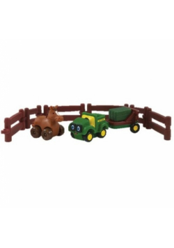 John Deere Traktor Johnny i przyjaciele w gospodarstwie