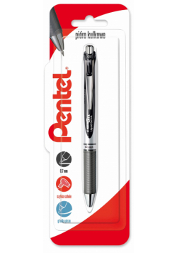 Pióro kulkowe 0,7 mm EnerGel BL77 czarne 1 szt.