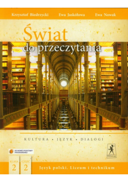 Świat do przeczytania 2 Podręcznik Część 2