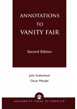Annotations to Vanity Fair, Second Edition