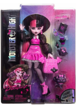 Monster High Draculaura Lalka podstawowa HRP64