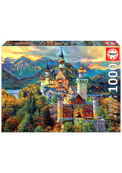 Puzzle 1000 Zamek Neuschwanstein, Niemcy G3