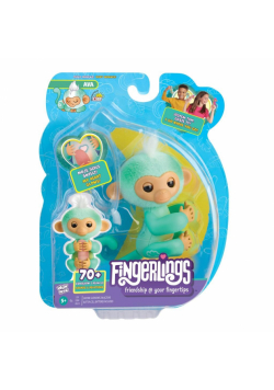 Małpka Fingerlings Ava seledynowa