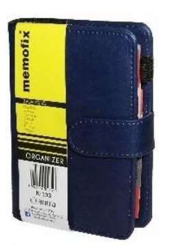 Organizer Memofix A6 K granatowy