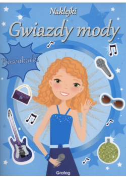 Gwiazdy mody Piosenkarki z naklejkami