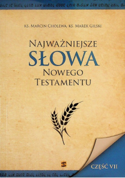 Najważniejsze słowa Nowego Testamentu Część VII