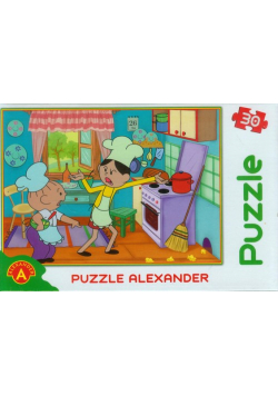 Puzzle 30 Bolek i Lolek mysz w kuchni