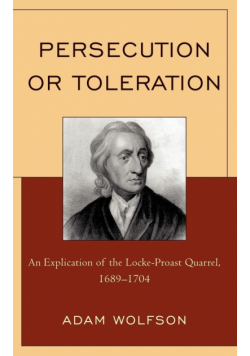 Persecution or Toleration