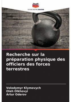 Recherche sur la préparation physique des officiers des forces terrestres
