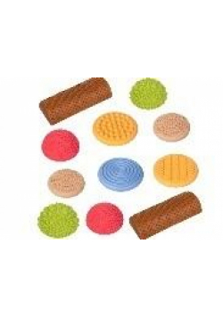 Ścieżka sensoryczna pastelowa 11szt